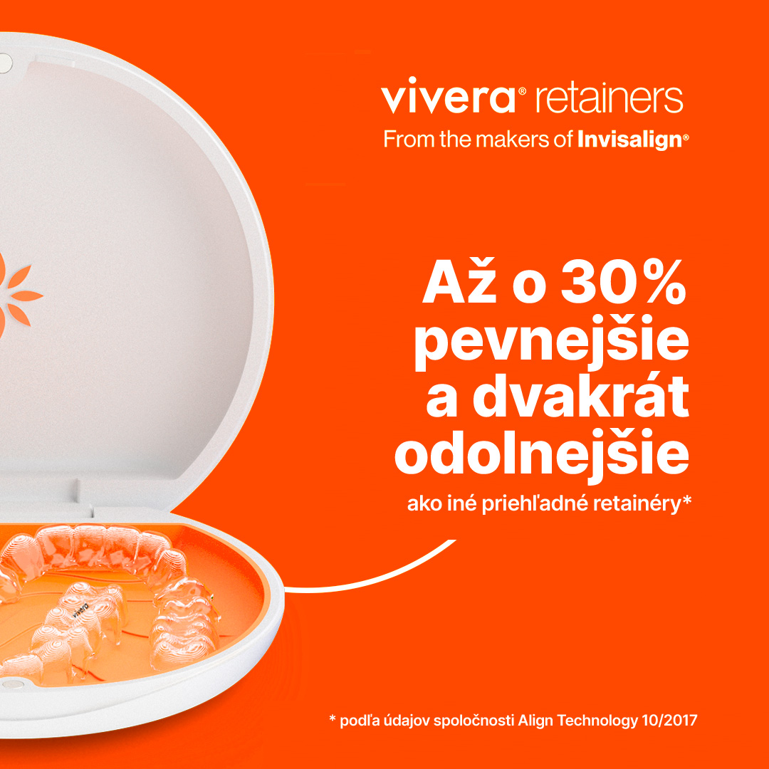 Retainery Vivera vydržia viac!